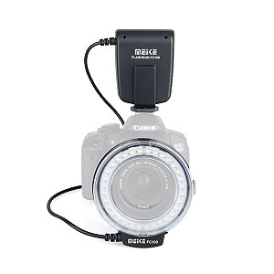 Flash Circular LED Meike FC100 para Macrofotografia