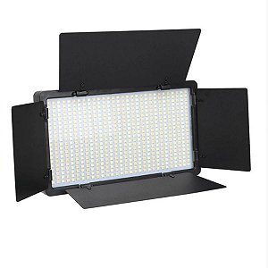 Iluminador de Led Profissional U800+ 3200k-5600k com Fonte