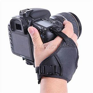 Alça de Mão Triangular Para Câmera fotográfica DSLR Grip III