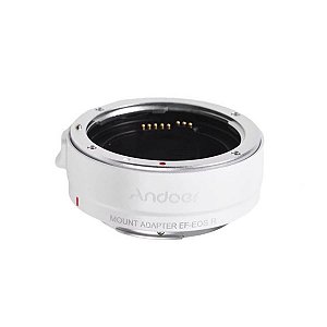 Adaptador De Lente Canon EF e EF-S Para Canon Mirrorless R EF-EOS R Branco