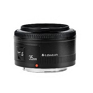Lente Yongnuo 35mm F2 para Canon - Seminovo
