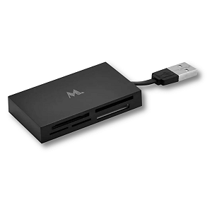 Leitor de Cartão de Memória Mtek CR-620 SD, XD, MS, MICRO SD, CF USB 2.0