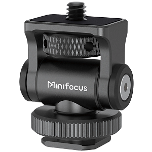 Minifocus Suporte Para Iluminador e Microfone Com Sapata