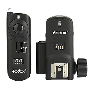 Rádio Flash Godox Reemix II-N1 3 Em1 com 16 Canais Universal