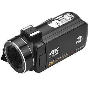 Câmera De Vídeo Digital Filmadora 4K Ultra HD