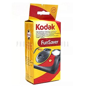 CÂMERA KODAK FUNSAVER DESCARTÁVEL (27 POSES)