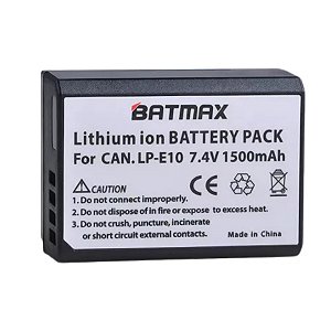 Bateria Canon LP-E10 BATMAX 1500mAh 7.4V