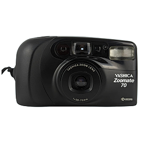 Câmera Analógica Yashica Zoomate 70 35mm - Seminovo