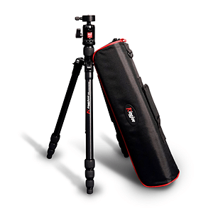 Tripé Profissional KingJoy AT-228 com Cabeça Ball Head QA-01 até 8kg