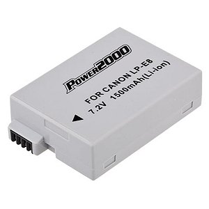 Bateria Canon LP-E8 Power2000 1500mAh 7,2V