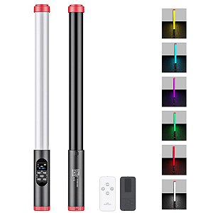 Bastão de Led RGB ST-118 com Bateria Interna