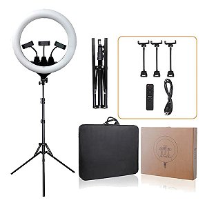 Ringlight Led Luz Flash Estúdio Profissional 18 Polegadas
