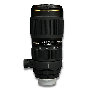 Lente Sigma 70-200mm f/2.8 EX APO DG Macro HSM II Para Nikon - Seminovo