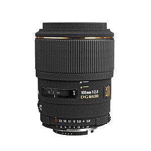 Lente Sigma 105mm f/2.8 EX DG MACRO para Canon - Seminovo