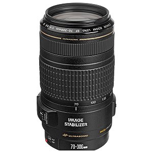 Lente Canon Zoom Lens EF 70-300mm 1:4-5.6 IS USM  - Seminovo