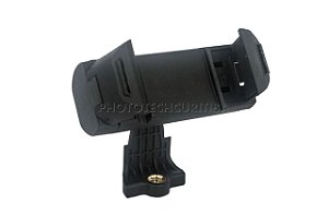 Suporte Para Celular e Tripé 360°Com Rosca 1/4 e Sapata Hotshoe