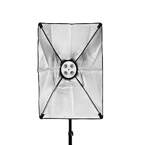 Softbox 50x70 Com Soquete Quadruplo Greika