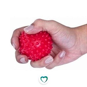 Bolinha Antiestresse Espinhosa Mebuki Para Mãos E Pés 65mm Eercícios