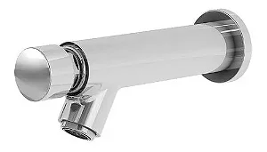 Torneira Automática Temporizada Parede Banheiro Botão Metal