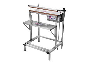 Seladora Pedal Tubular em Inox 52cm para Frigorífico