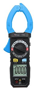 ALICATE AMPERÍMETRO DIGITAL MINIPA ET-3167 CAT III 600V TRUE RMS