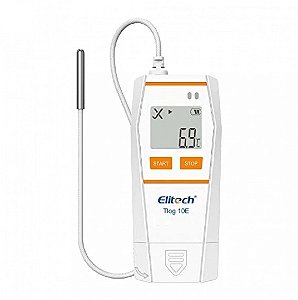 DATALOGGER DE TEMPERATURA COM SENSOR EXTERNO E CERTIFICADO DE CALIBRAÇÃO RASTREÁVEL À RBC