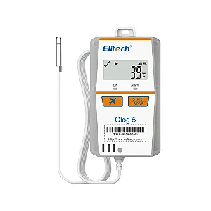 DATALOGGER DE TEMPERATURA ULTRA BAIXA GLOG-5 TLE DESCARTÁVEL