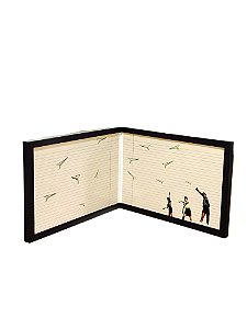 Quadro Canto - Meninos Aviões