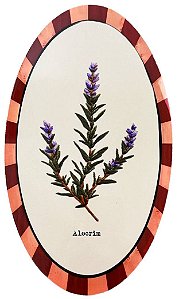 Azulejo Oval - Alecrim