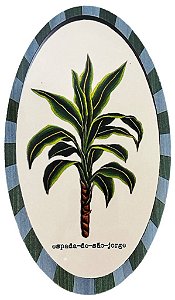Azulejo Oval - Espada de São Jorge