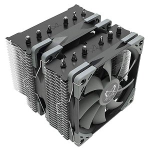 Cooler Para Processador Scythe Fuma 2 AMD/ INTEL 2 Fans Kase Flex 120mm Preto