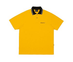 Camiseta Disturb Cursive Polo in Yellow