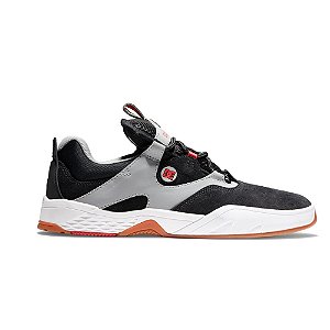 Tênis DC Shoes Kalis Black/ Grey/ Red