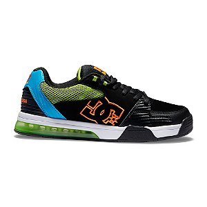 Tênis DC Shoes Versatile Black/Blue/Green