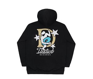 Moletom Disturb Stolen Vinyl Hoodie in Black