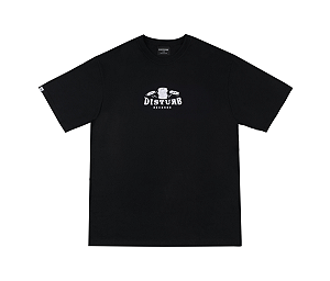 Camiseta Disturb Logo Records T-Shirt in Black