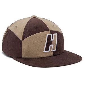 Boné Huf Splice H Strapback Brown