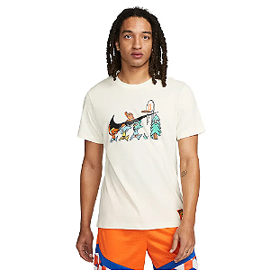 Camiseta Nike Dri-Fit Tee Swoosh Masculina Off White