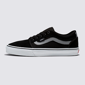 Tênis Vans Skate Chukka Low Sidestripe Black/Gray/White