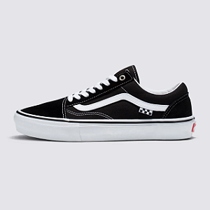 Tênis Vans Skate Old Skool Black White