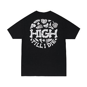 Camiseta High Company Tee Bones Black