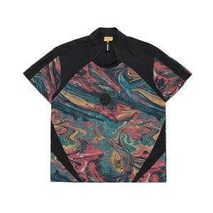 Camiseta Class T Shirt ''Marble Jersey" Black & Colorful