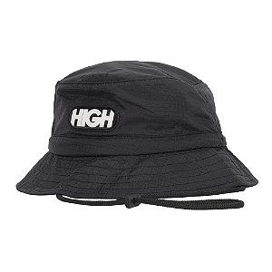 Bucket High Company Pocket Ripstop Bucket Hat Black