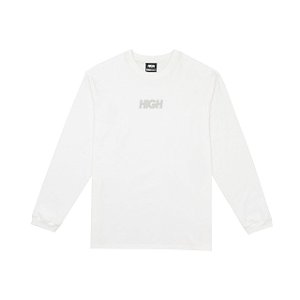 Camiseta Manga Longa High Company Tonal Logo White