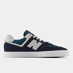 Tênis New Balance Nb Numeric 574 Vulc Marinho/Petroleo