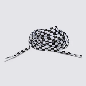 Cadarço Vans Laces Black-White Checkerboard