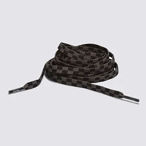 Cadarço Vans Laces Black-Charcoal