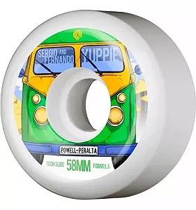 Roda Powell Peralta Yuppie Tech Slide Formula 58mm 84b