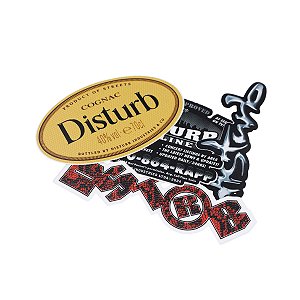 Adesivos Disturb Q1 2025 Sticker Pack