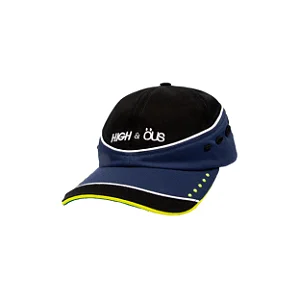 Boné HIGH x ÖUS 6 Panel Black